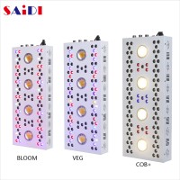 SAIDI 2019 Newest Hydroponics Horticulture COB LED Grow Light 1000w Full Spectrum CXB 3590 Adjustable LED lights